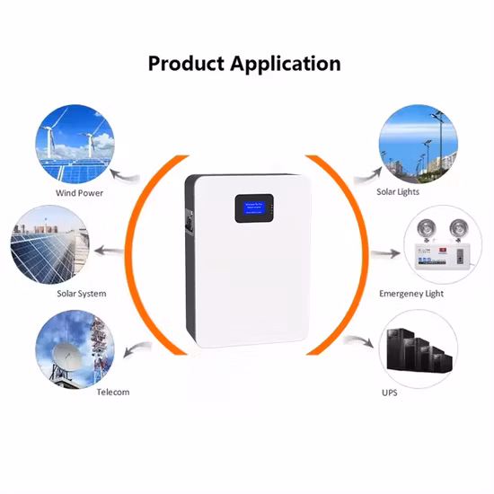 Batteria al litio LiFePO4 51,2 V 100 Ah sistema di accumulo di energia solare dormitorio 5,12 kWh